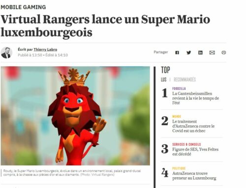 PAPERJAM : Virtual Rangers lance un Super Mario luxembourgeois