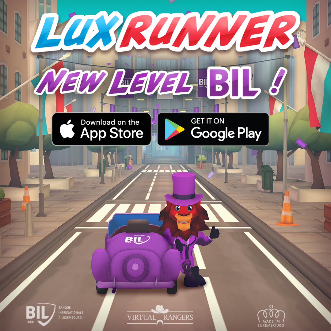 Lux Runner, discover the BIL level !